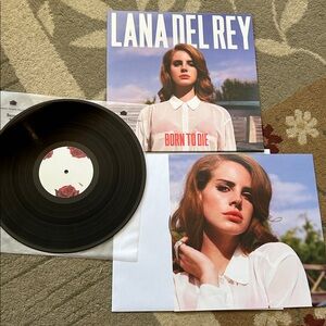 Lana Del Rey "Born to Die" vinyl album w poster